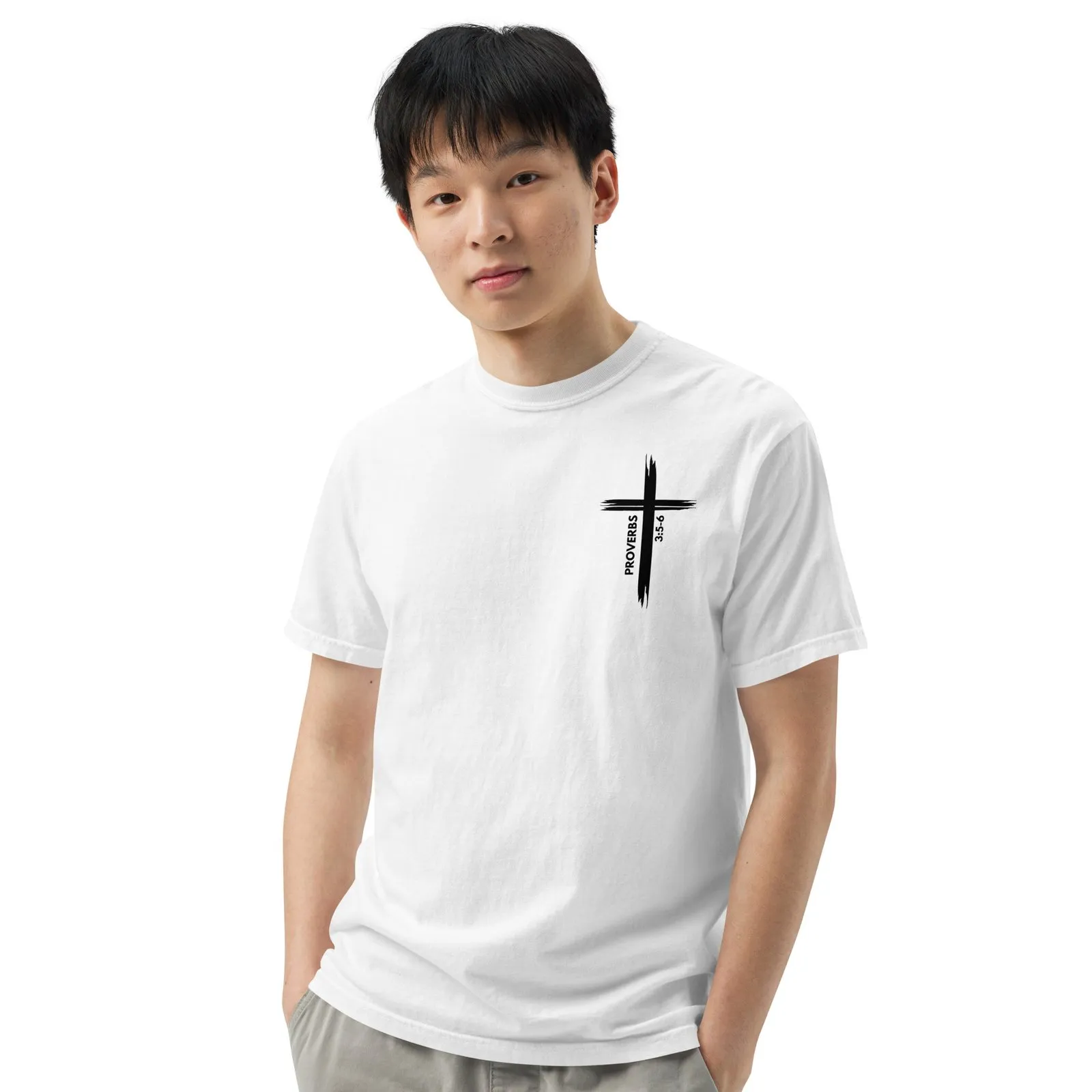 Unisex garment-dyed heavyweight t-shirt - Image 24