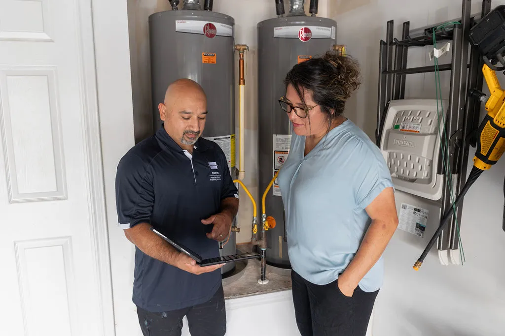 Water heater consultation