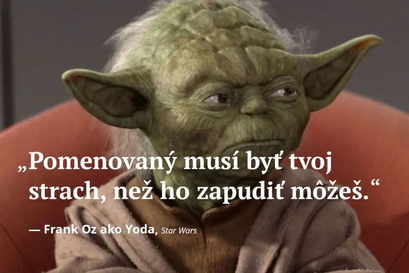 Pomenovať svoj strach