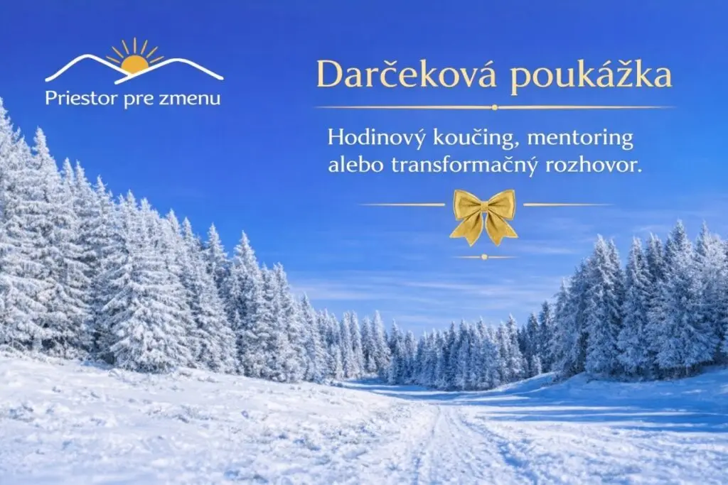 Darčeková poukážka Priestor pre zmenu