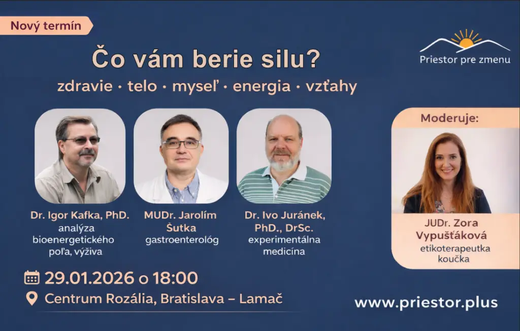 Pokles energie. Únava. Vyčerpanie. Najskôr nenápadne. Potom čoraz častejšie. A napokon prichádzajú signály – bolesti, úrazy, choroby. Čo ak telo neklame, ale upozorňuje? Čo ak nás spomaľuje práve preto, aby nás ochránilo?