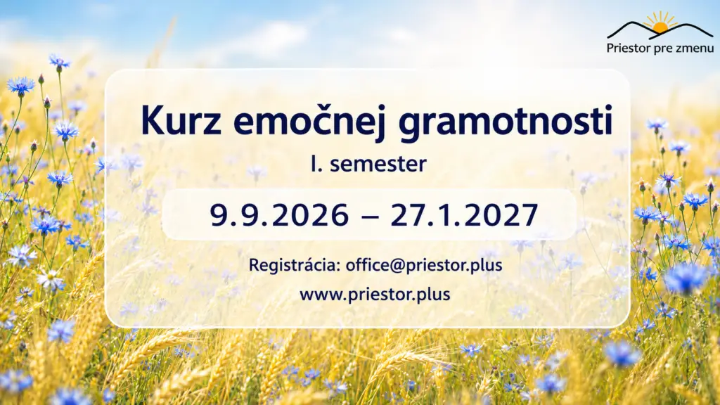Kurz emočnej gramotnosti I. semester