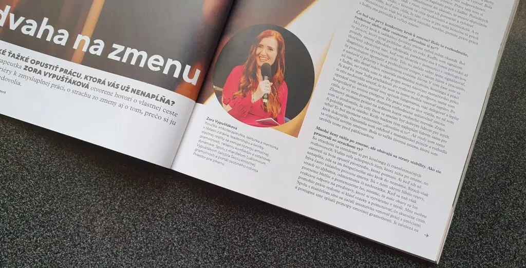 Na jednom pracovisku môžeme spolu stráviť desať či pätnásť rokov, zdieľať každodennosť, úspechy, konflikty aj osobné príbehy. Až keď z neho odídeme, niekedy zistíme, ktoré vzťahy boli pracovné – a ktoré boli skutočne priateľské. Môj odchod mi však ukázal ešte niečo viac: že odísť z práce môže znamenať aj odísť zo starej identity.