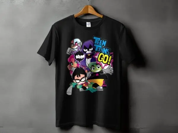 Funny Teen Titans Cartoon Shirt