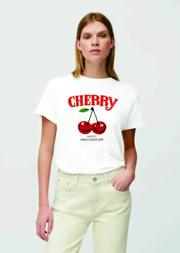 Sweet Red Cherry Summer T-Shirt
