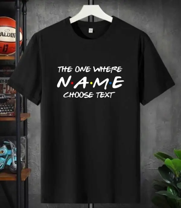 Custom Name & Text T-Shirt
