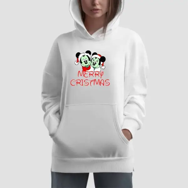Disney Mickey And Minnie Christmas Hoodie