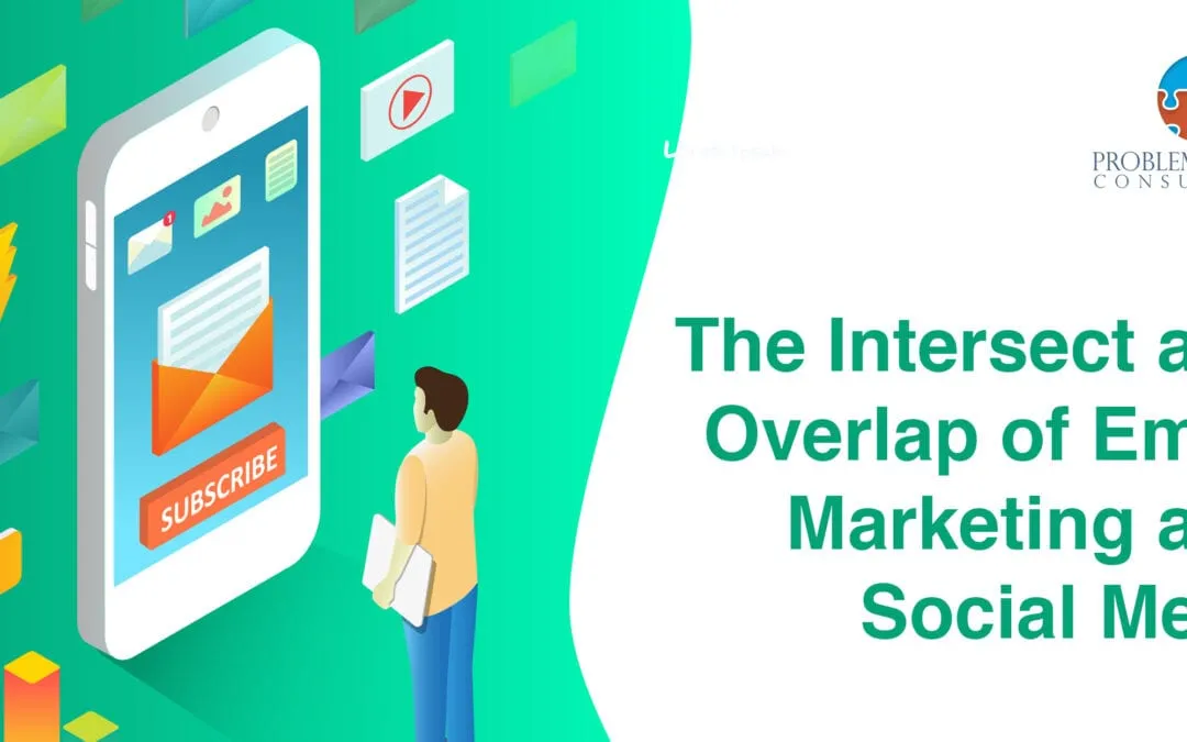 The integration of email marketing and social media campaigns.