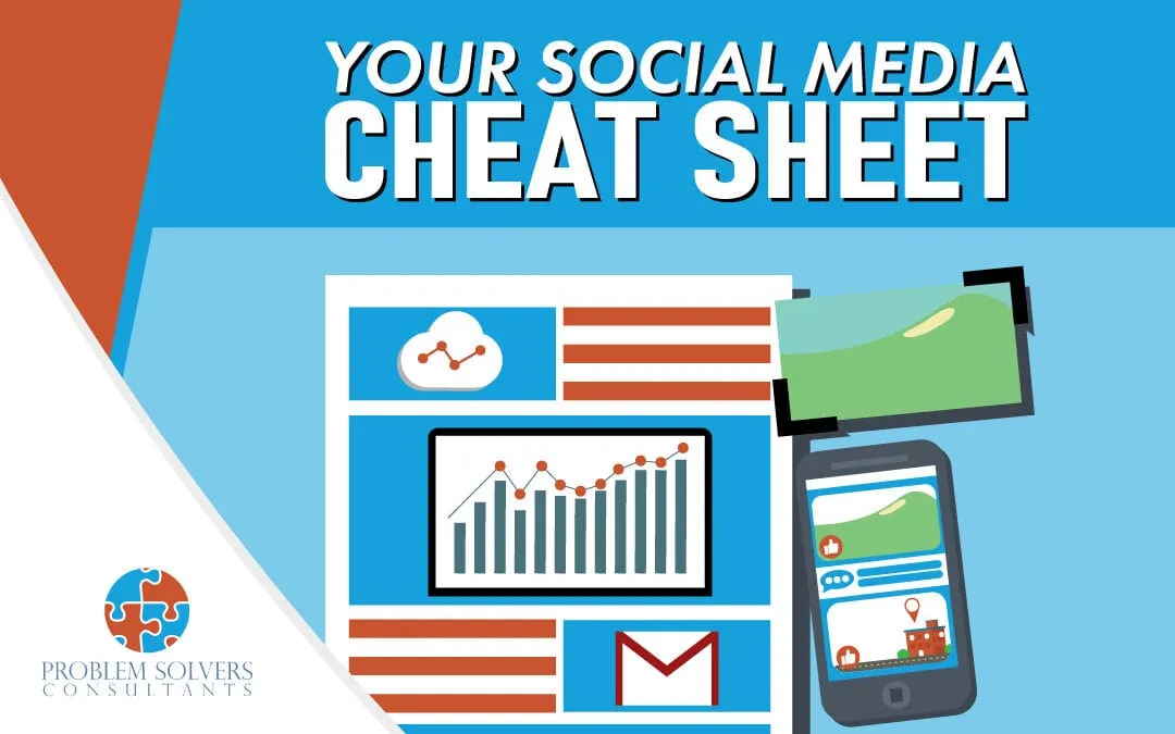 Your one-stop guide to the ultimate Social Media Cheat Sheet.