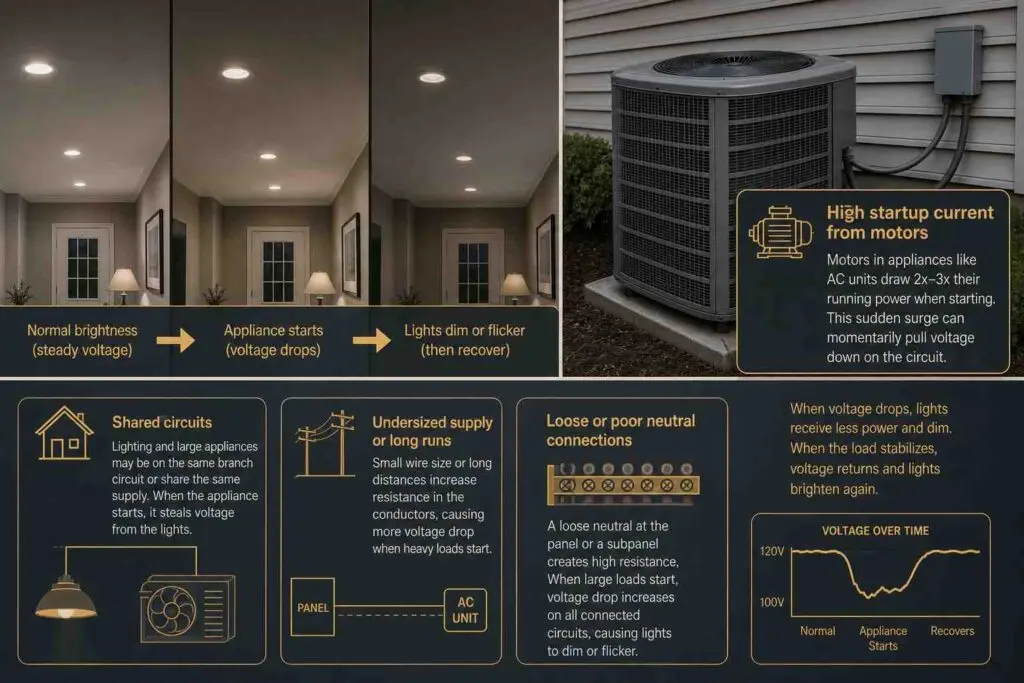 Why Flickering Lights and Tripping Breakers Mean It Is Time to Call a Pro 1