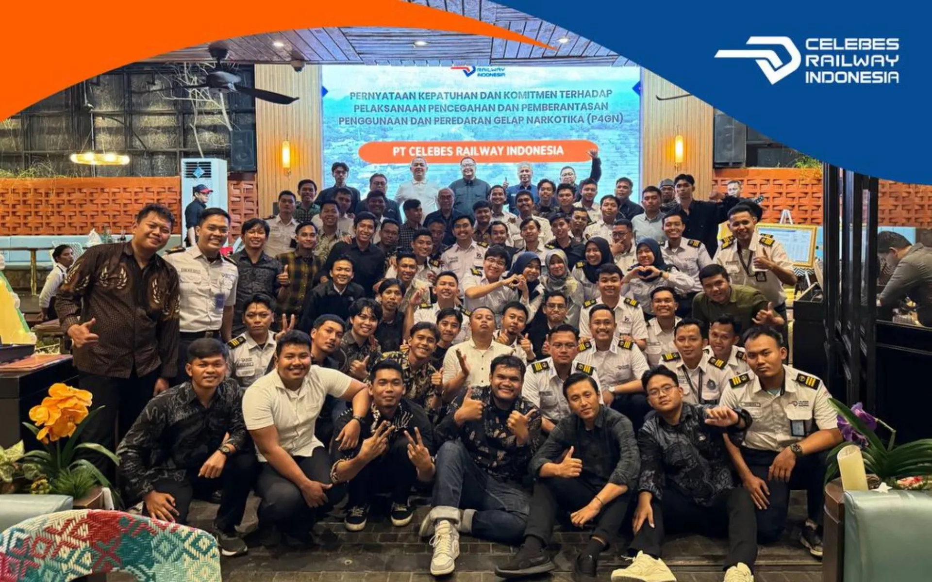 Penandatanganan Pernyataan Kepatuhan dan Komitmen terhadap Pelaksanaan Pencegahan dan Pemberantasan Penggunaan dan Peredaran Gelap Narkotika (P4GN)