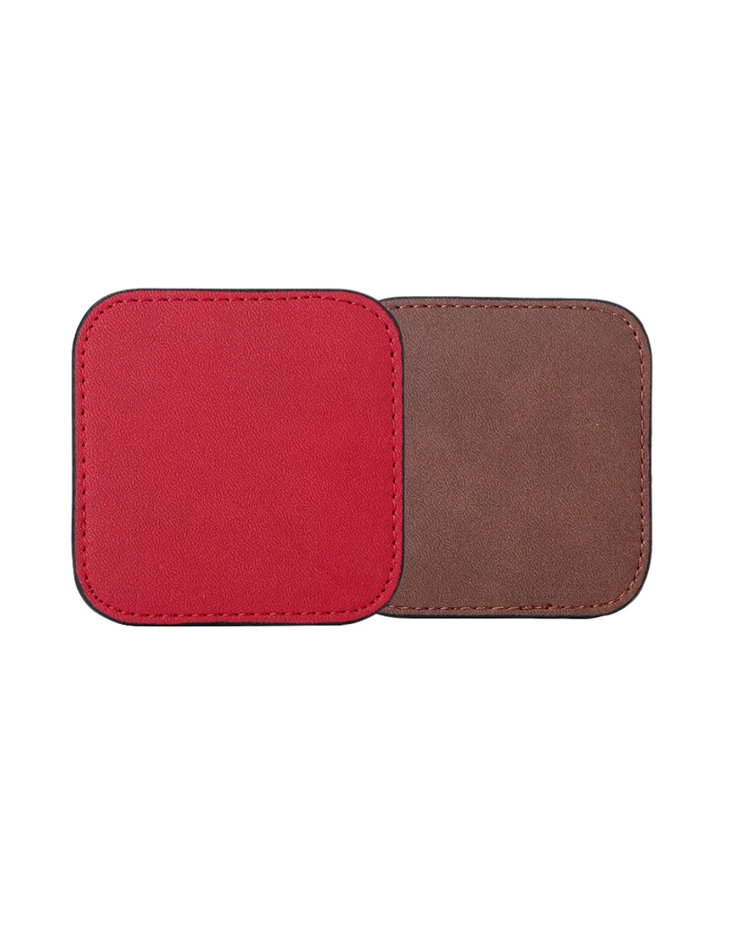 PU Leather Coaster - Set of 4 Pieces