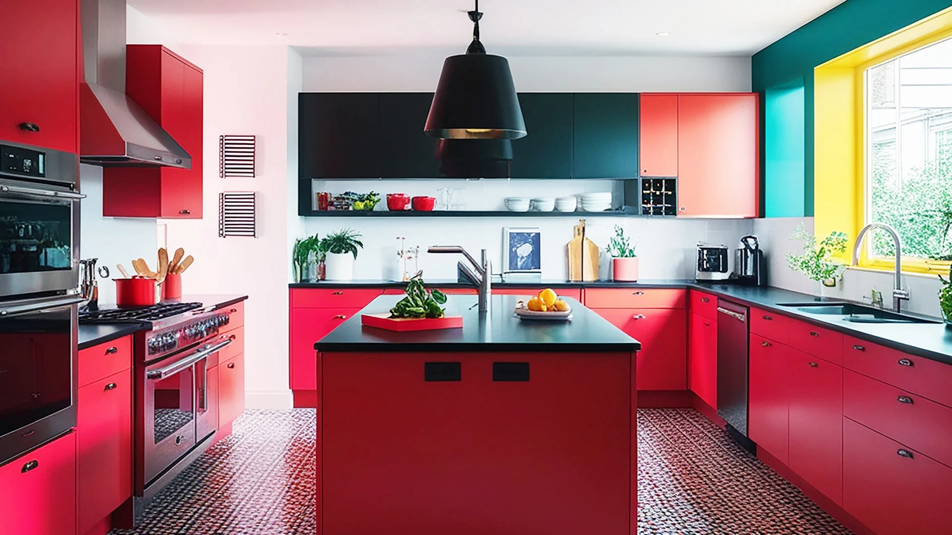 U shaped Modular Kitchen interior in bangalore