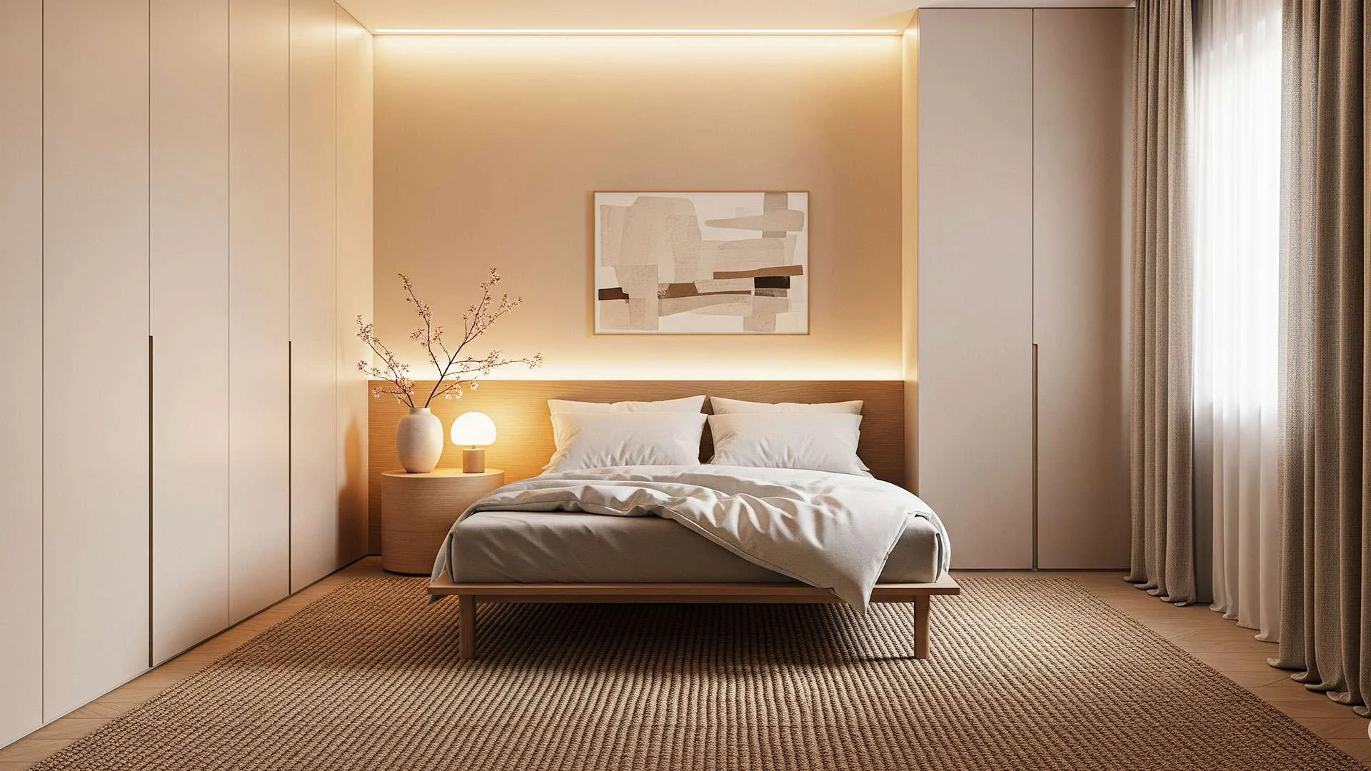 Minimalist Zen Bedroom