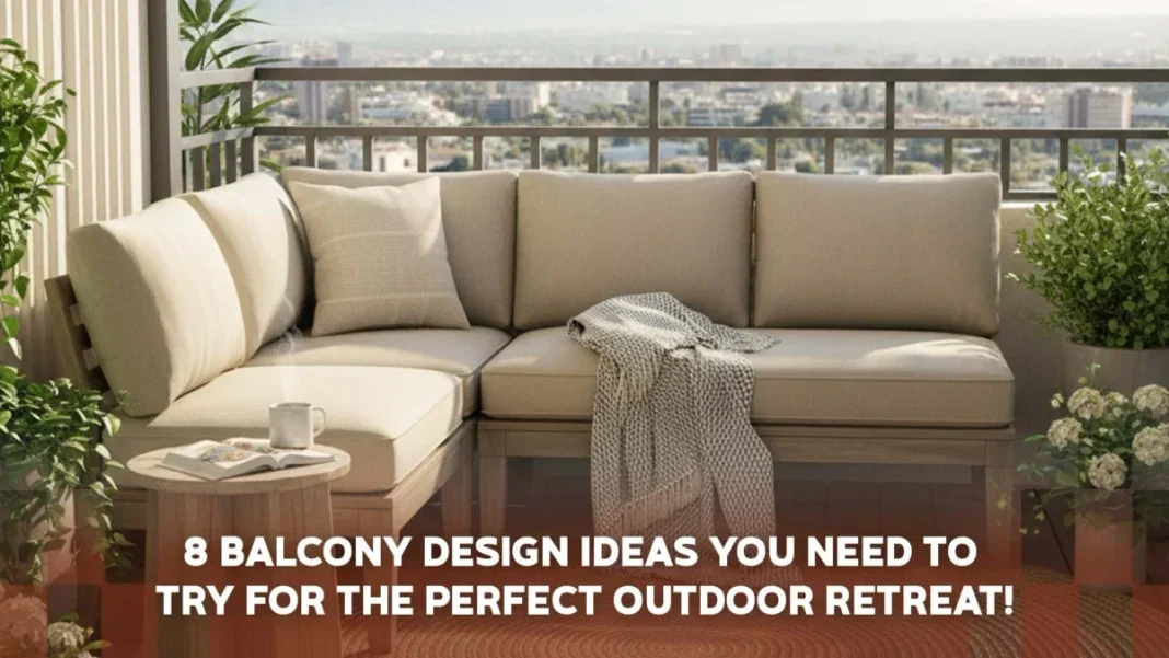 8 Balcony Design Ideas for a Perfect Outdoor Retreat