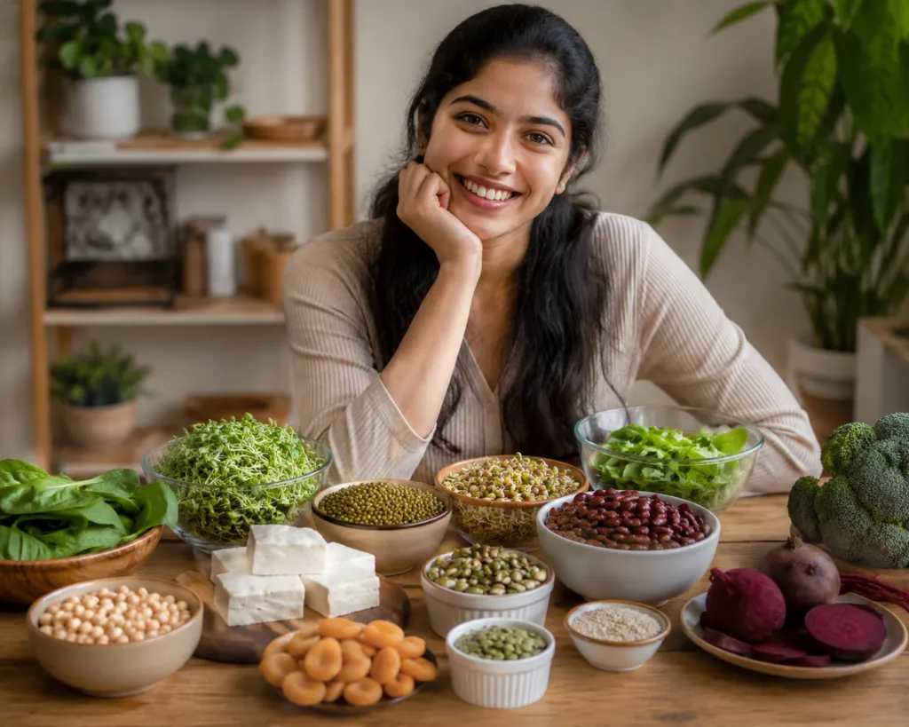 Iron-Rich Vegetarian Foods for Energy & Haemoglobin