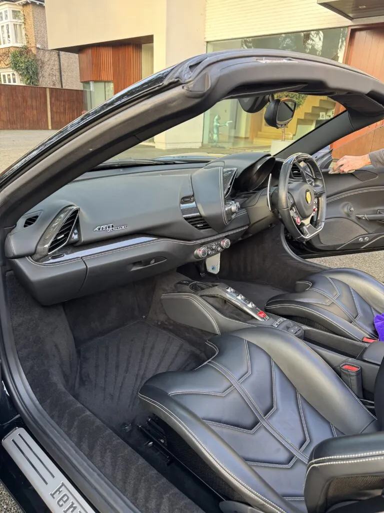 Interior cleaning