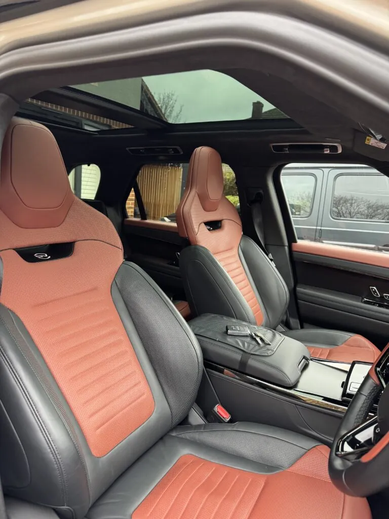 upholstery detailing