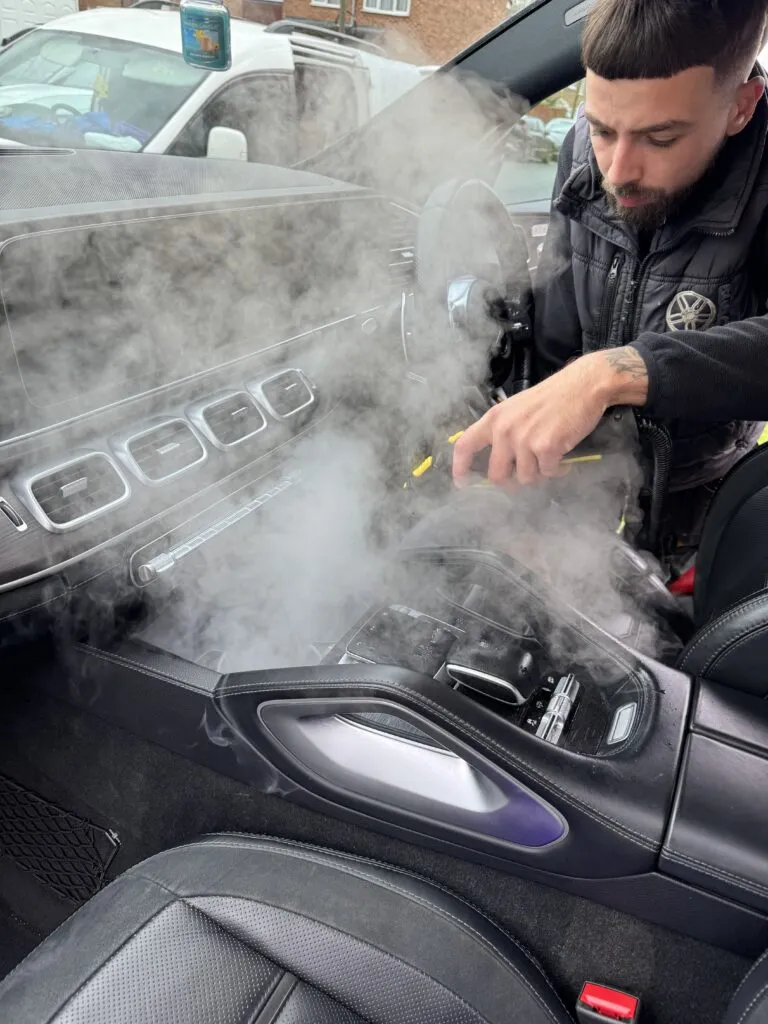 Steam cleaning
