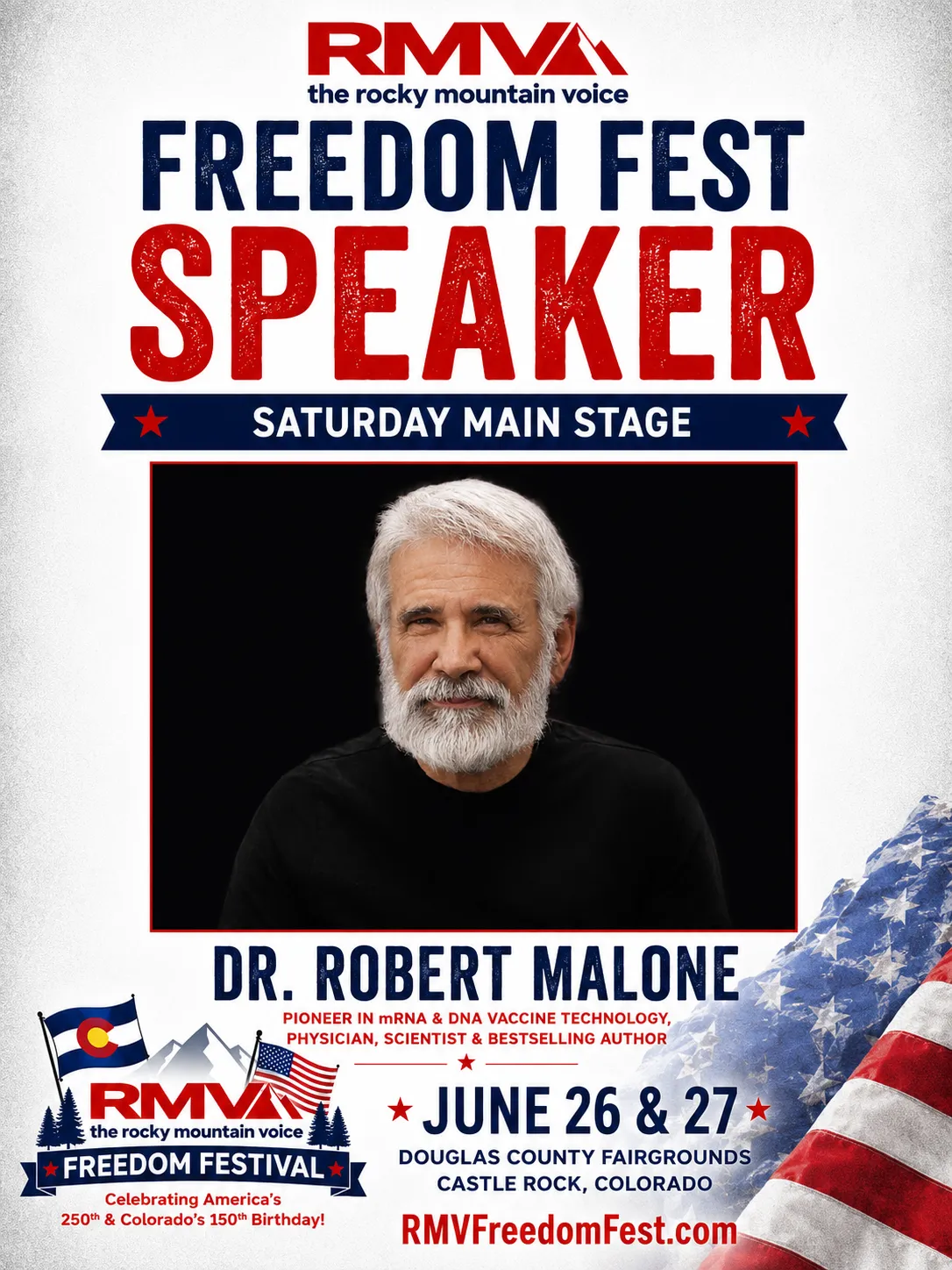 — RMV Freedom Festival 2026 speaker poster