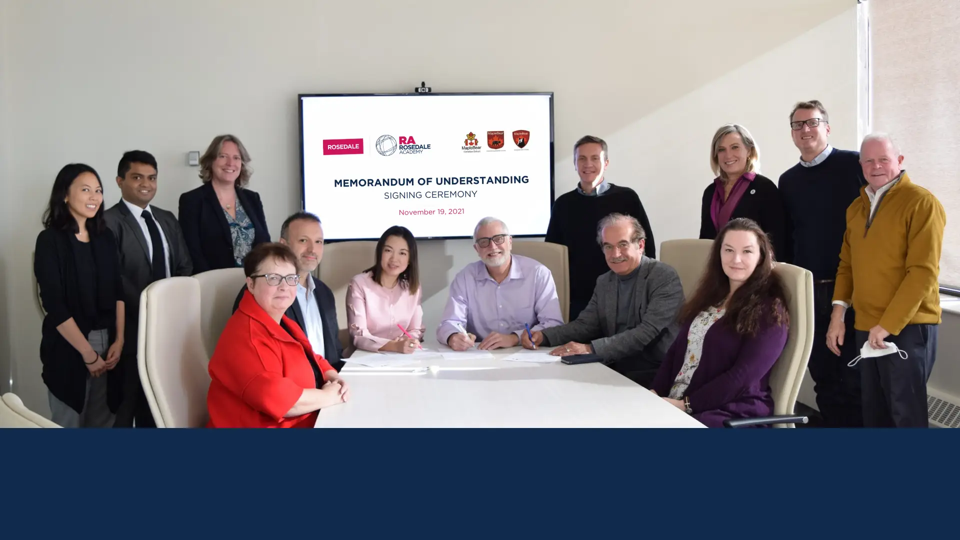 Maple Bear Global Schools partner with Rosedale International Education to deliver the Global High School Program