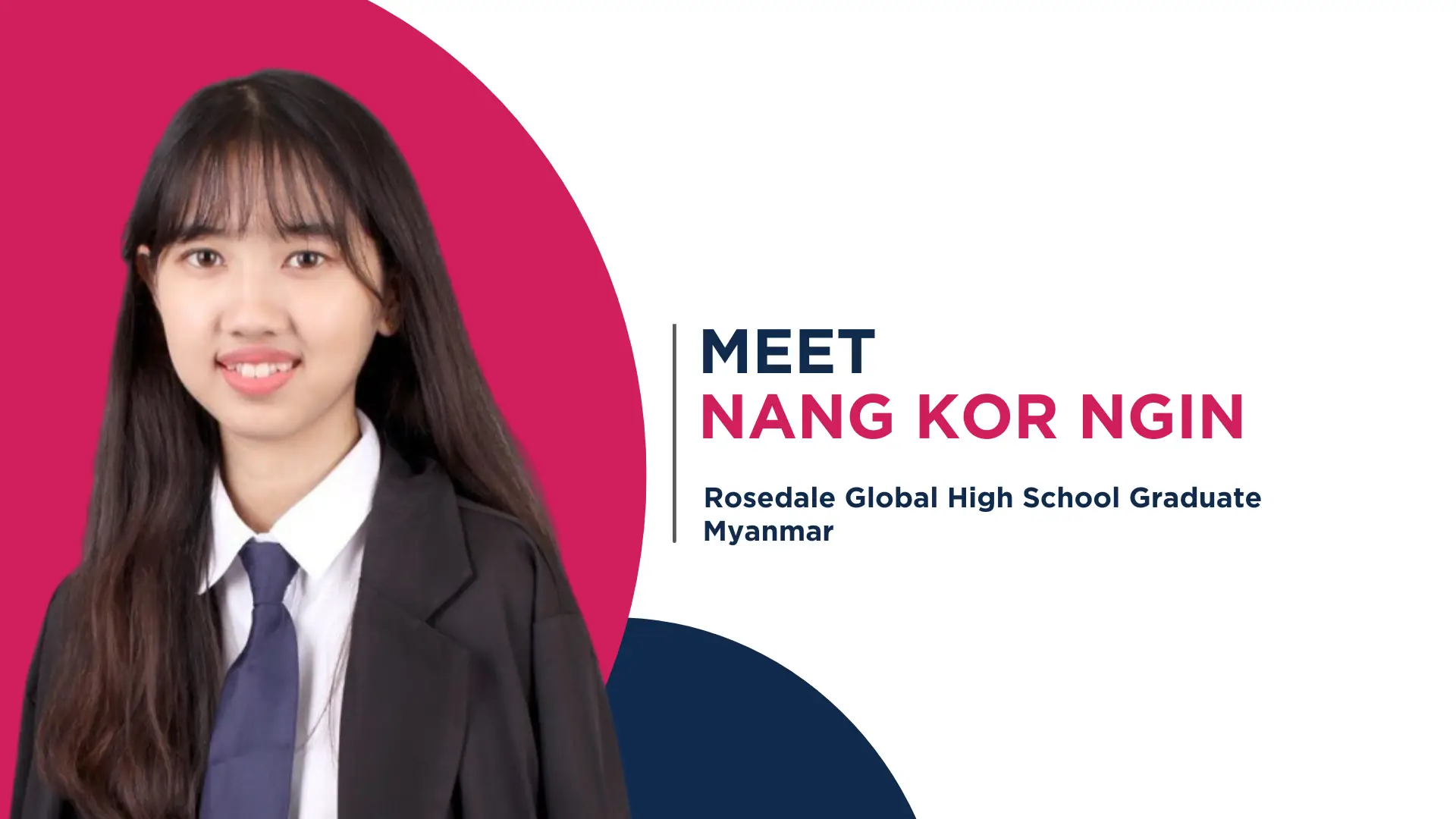 The psychology of a learner: Graduate teaches herself English as a teen and enrolls in Rosedale Global High School to further her educational and personal pursuits 