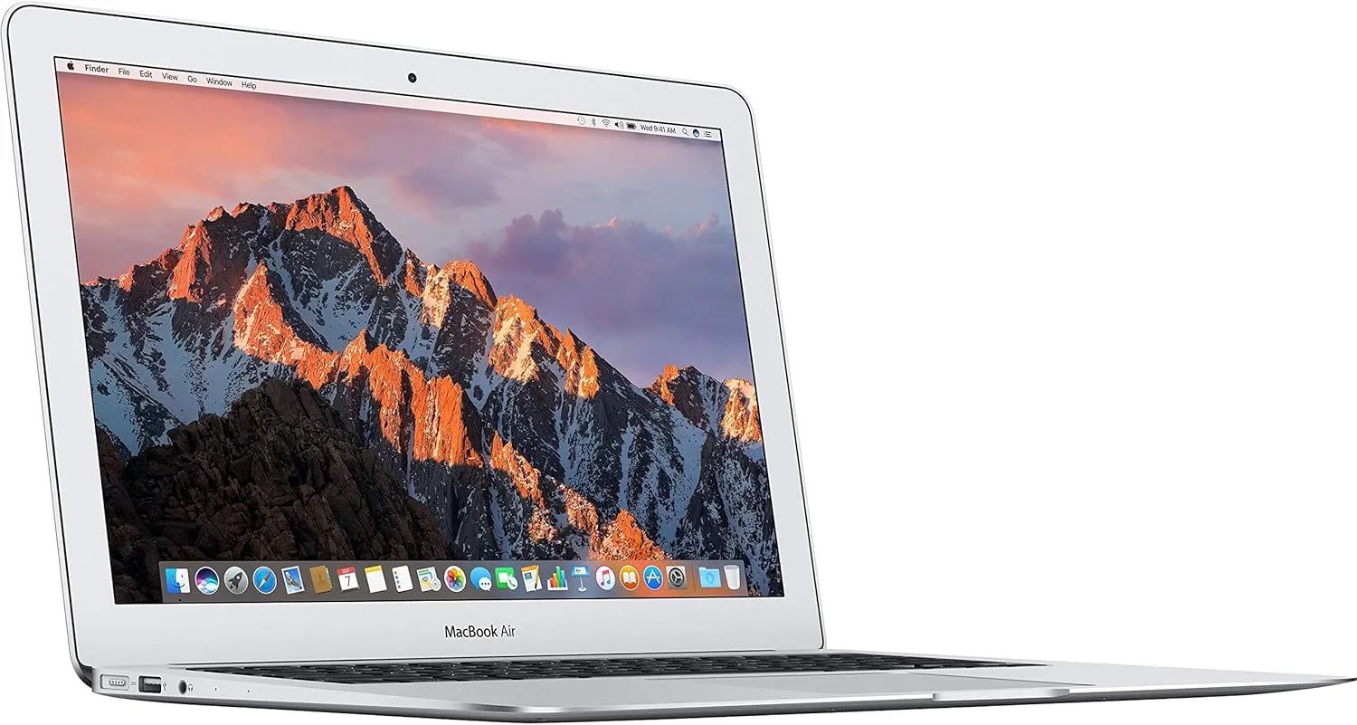Apple 13-inch MacBook Air, 1.8GHz Intel Core i5 Dual Core Processor, 8GB RAM, 128GB SSD, Mac OS, Silver A1466