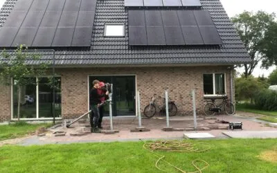 Fundering maken: Een stappenplan voor het plaatsen van een schroeffundering