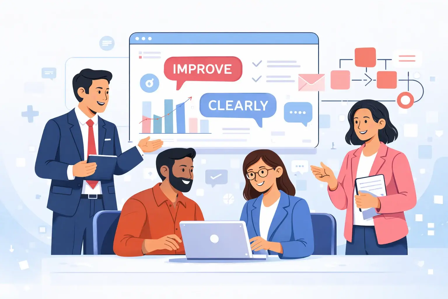 Corporate English training in action
