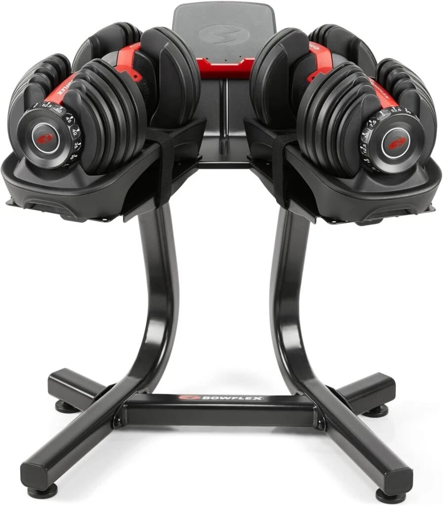 Bowflex SelectTech 552 Adjustable Dumbbells (Pair) and Stand Bundle Bowflex SelectTech 552 Adjustable Dumbbells (Pair) and Stand Bundle