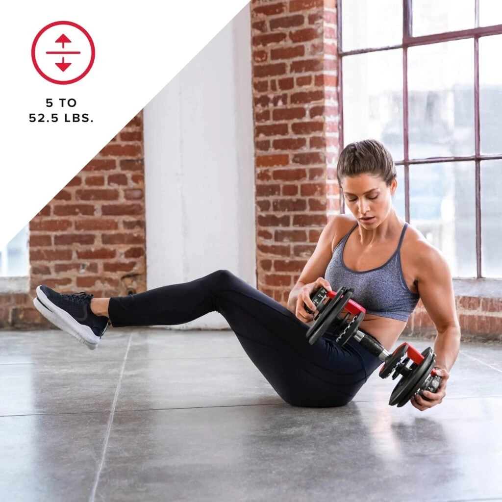 Bowflex SelectTech 552 Adjustable Dumbbells (Pair) and Stand Bundle Bowflex SelectTech 552 Adjustable Dumbbells (Pair) and Stand Bundle