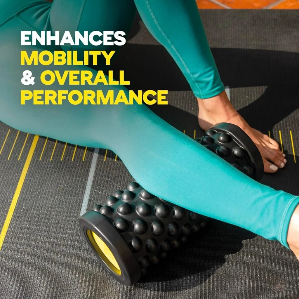 TRX Training Rev Myofascial-Release Roller, Travel Massage Roller for Muscles, 14-Inch Round Foam Roller for Stretching and Post-Workout Recovery TRX Training Rev Myofascial-Release Roller, Travel Massage Roller for Muscles, 14-Inch Round Foam Roller for Stretching and Post-Workout Recovery