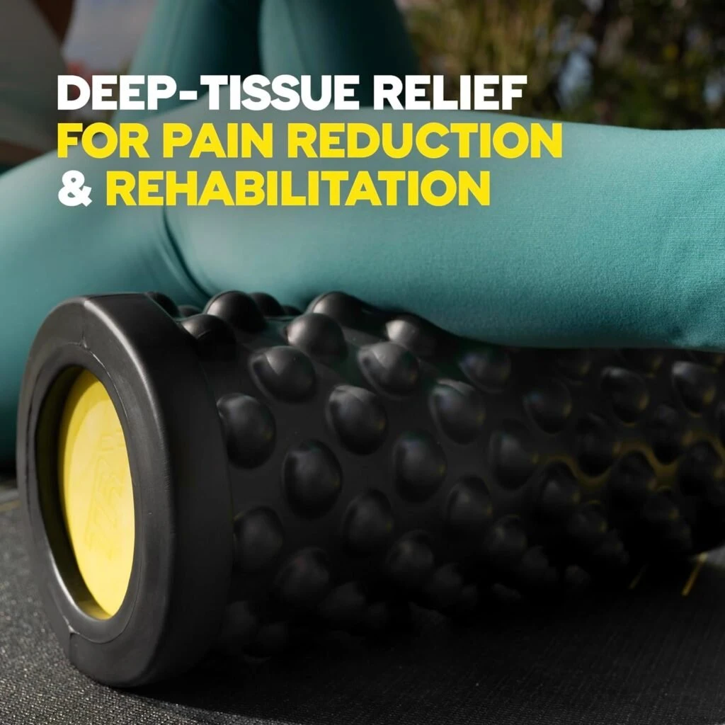TRX Training Rev Myofascial-Release Roller, Travel Massage Roller for Muscles, 14-Inch Round Foam Roller for Stretching and Post-Workout Recovery TRX Training Rev Myofascial-Release Roller, Travel Massage Roller for Muscles, 14-Inch Round Foam Roller for Stretching and Post-Workout Recovery