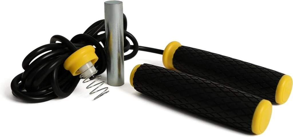 TRX Training Weighted Jump Rope, Training Strength Jump Rope for Working Out, Weighted-Handle Fitness Jump Rope, Adjustable 10-Foot Cable TRX Training Weighted Jump Rope, Training Strength Jump Rope for Working Out, Weighted-Handle Fitness Jump Rope, Adjustable 10-Foot Cable