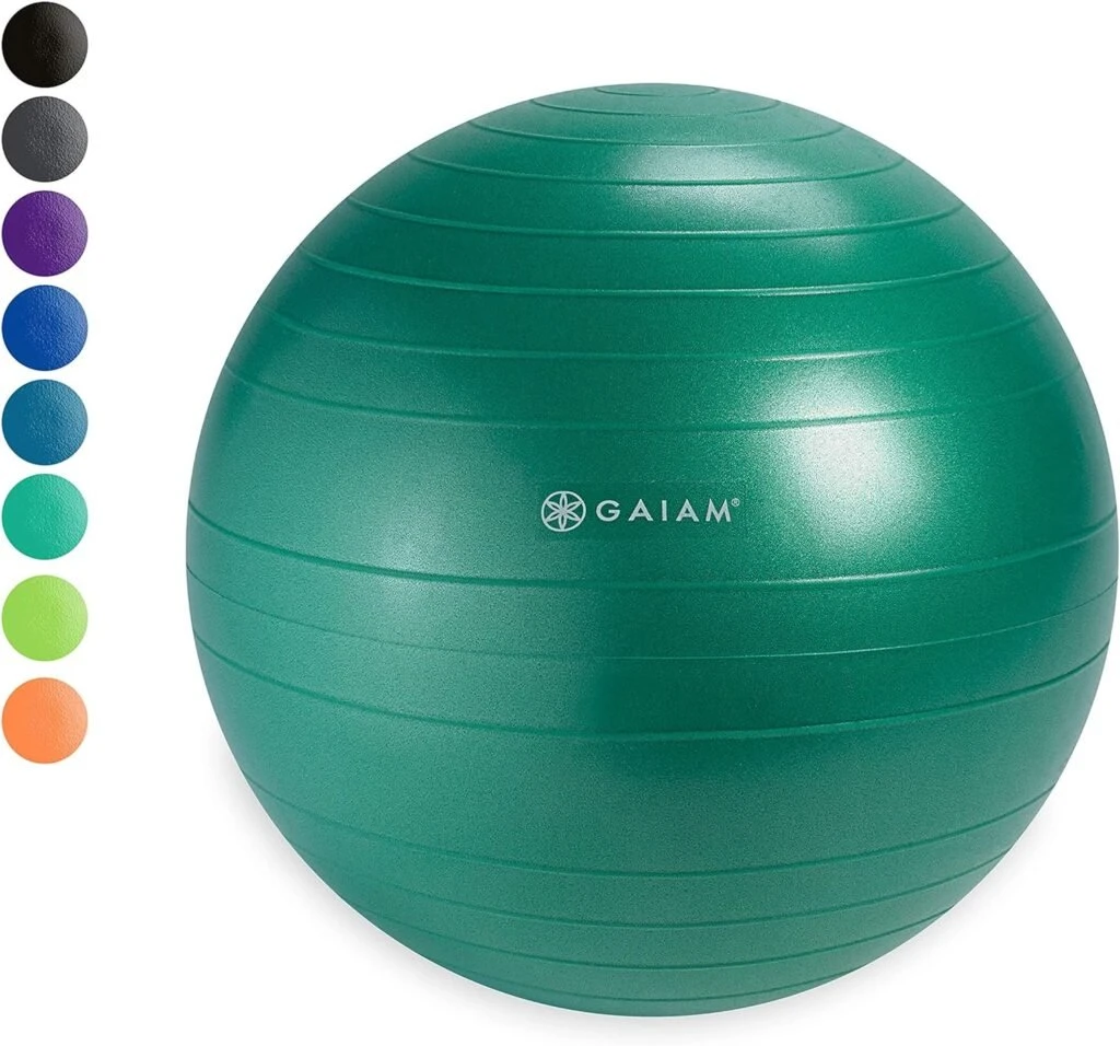 Gaiam Classic Balance Ball Chair Ball - Extra 52cm Balance Ball for Classic Balance Ball Chairs Gaiam Classic Balance Ball Chair Ball - Extra 52cm Balance Ball for Classic Balance Ball Chairs