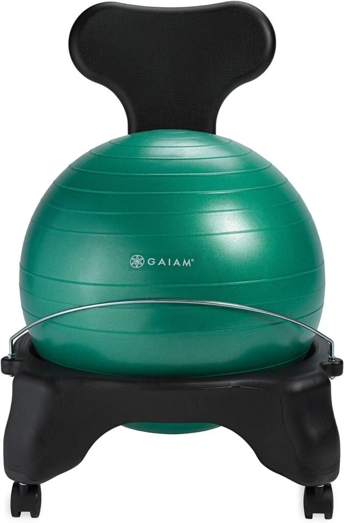 Gaiam Classic Balance Ball Chair Ball - Extra 52cm Balance Ball for Classic Balance Ball Chairs Gaiam Classic Balance Ball Chair Ball - Extra 52cm Balance Ball for Classic Balance Ball Chairs
