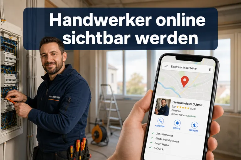 Handwerker online sichtbar werden