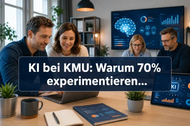 KI bei KMU: Warum 70% nur experimentieren – Juli 2026