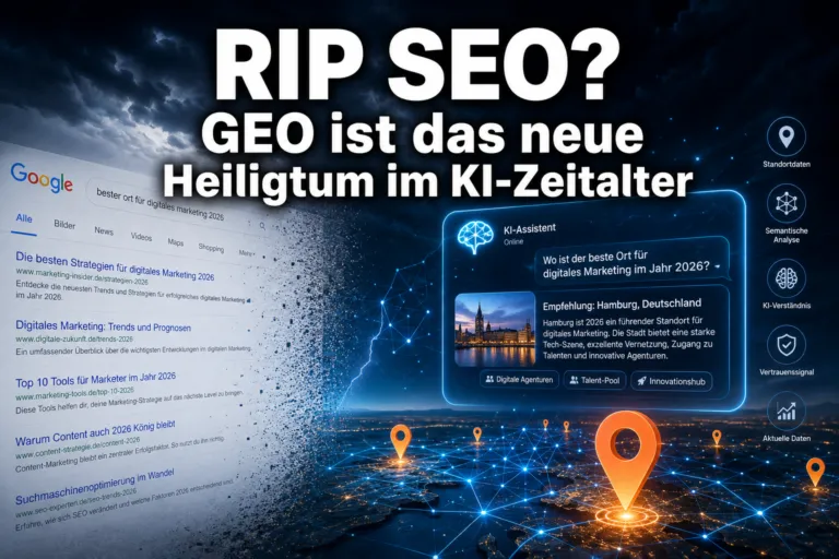 RIP SEO? GEO ist das neue Heiligtum im KI-Zeitalter (Juli 2026)