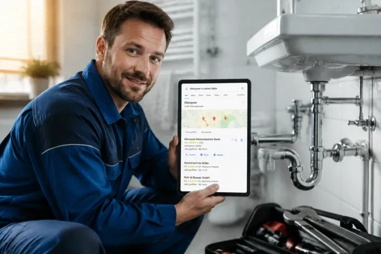 SEO für Klempner 2026: So gewinnen Installateure dauerhaft Neukunden über Google
