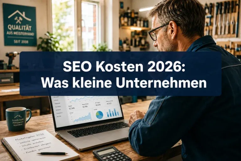 SEO Kosten 2026: Was kleine Unternehmen wirklich zahlen müssen