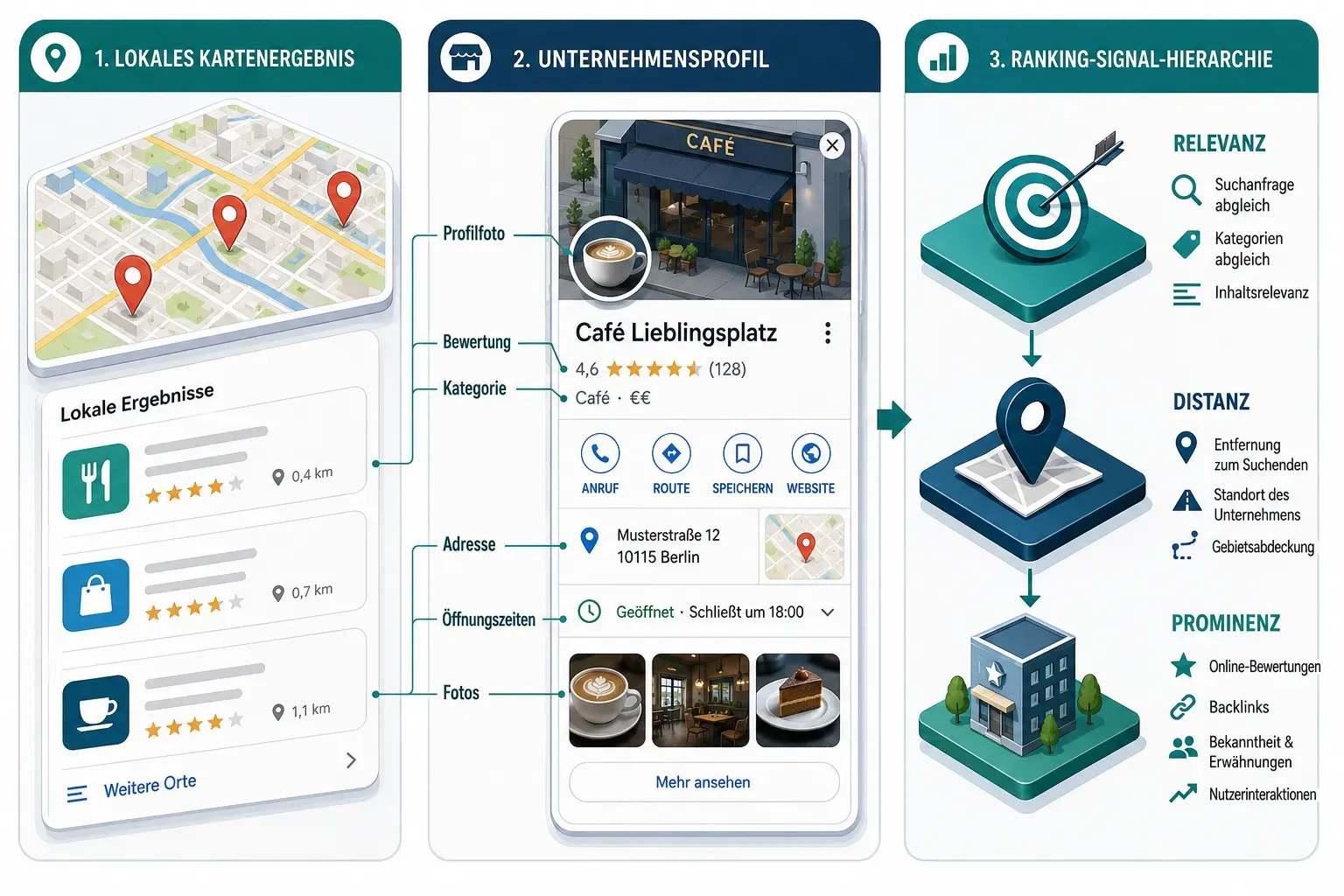 Was ist das Google Local Pack und wie funktioniert es?