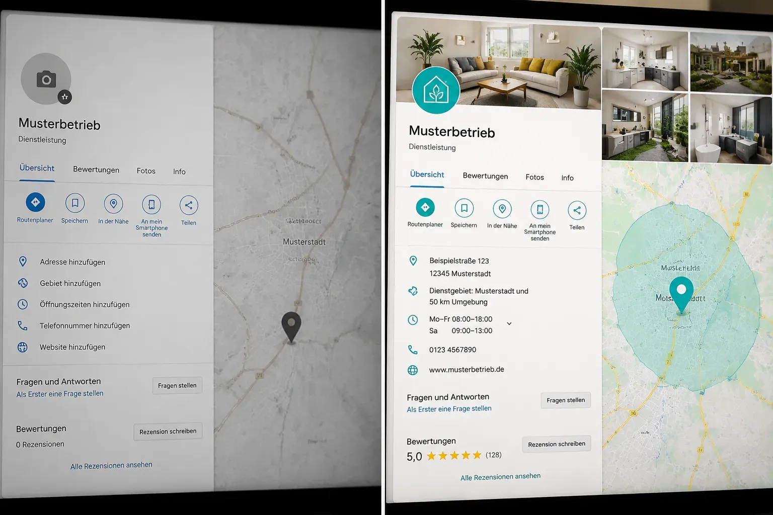 Was passiert, wenn ein Handwerker sein Google Maps Profil nicht optimiert?