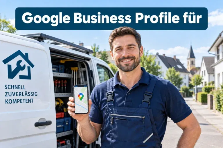 Google Business Profile für Handwerksbetriebe: So dominieren Sie die lokale Suche 2026
