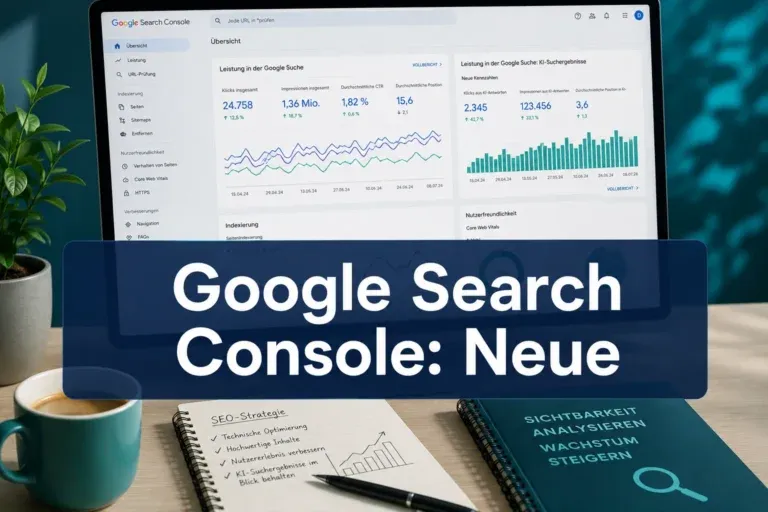 Google Search Console: Neue AI-Visibility-Daten für KMU im September 2026