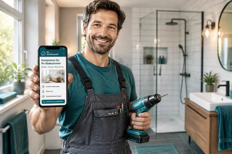 Mobile-Optimierung für Handwerker-Websites: UX-Checkliste für mehr Anfragen vom Smartphone