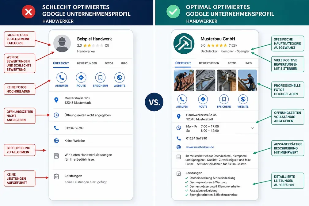 Wie fügt man Fotos und Videos zum Google Business Profile hinzu?