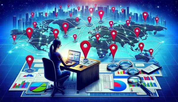 illustration of franchise seo consultant