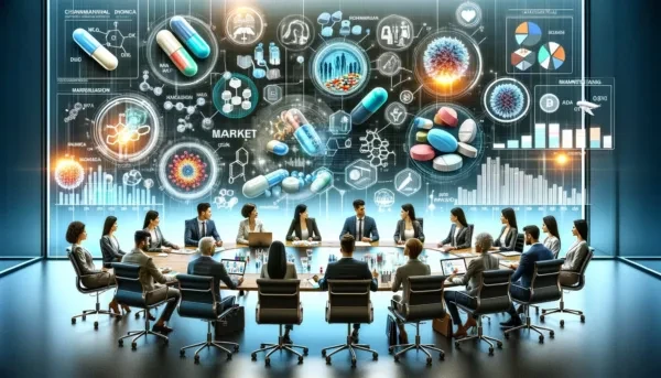 A group of people sitting around a conference table.