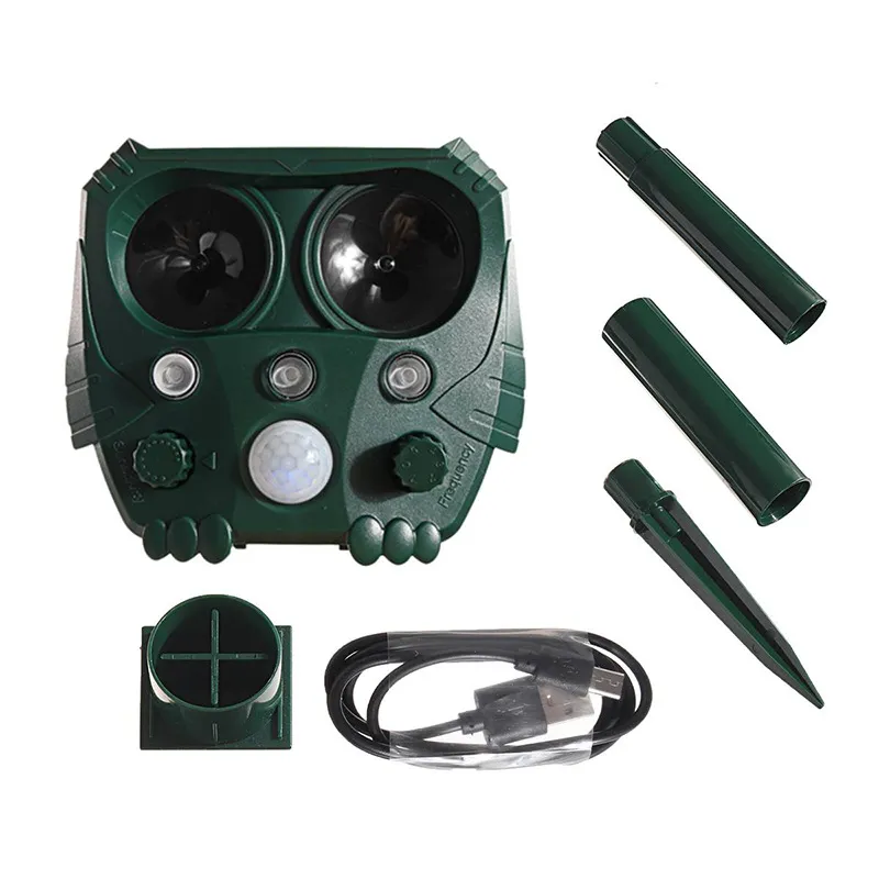 Solar Bird Repeller Ultrasonic Animal Repeller Outdoor Cat Repellent Dog Deterrent with LED Flashing Light Solar Animal Repeller Solar Bird Repeller Ultrasonic Animal Repeller Outdoor Cat Repellent Dog Deterrent with LED Flashing Light Solar Animal Repeller